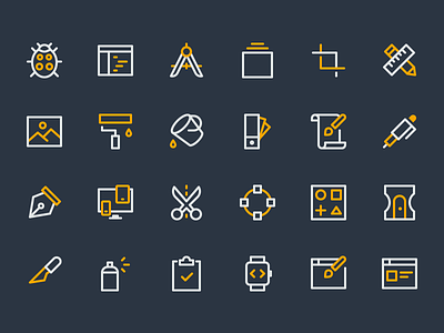 Design & Dev Icons crop design development editor icon icons nucleo text vector