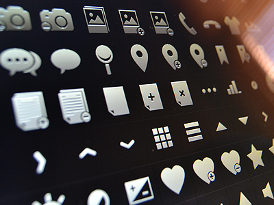 Retina ready icons @2 gliph icon icons ios iphone mobile retina x2