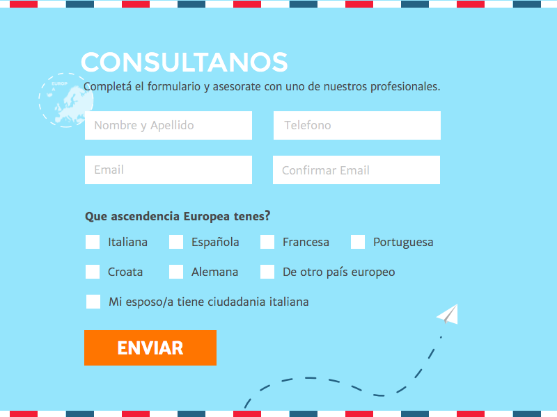 Get in touch form form contact html