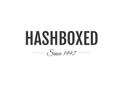 Hashboxed new logo