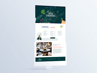 Les Petits Gueuletons - webdesign