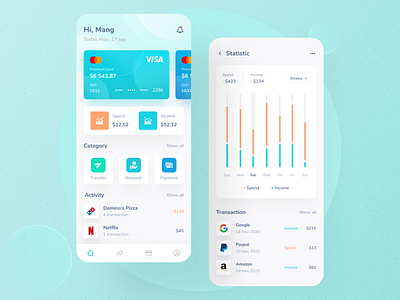 Finance App - UI