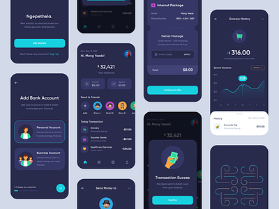 Financial App - UI Design