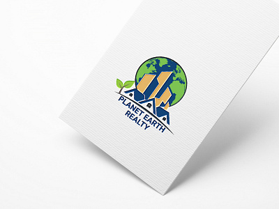 Planet Earth Realty Logo Design app logo brand identity branding construction company construction company logo design construction logo construction logo design creative logo design logo design logo design branding logodesign real estate logo real estate logo design real estate logos