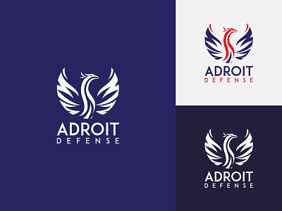 Adroit Defense Logo brand identity creative logo design dragon logo dragon logo design fire dragon fire dragon logo logo logo design logo design branding