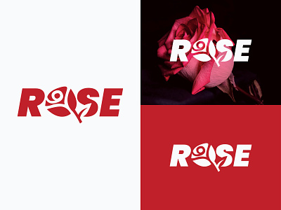 Rose Logo Design brand identity creative logo design elegant logo elegant logo design logo logo design logo design branding rose flower rose logo rose logo design rose logo icon vector
