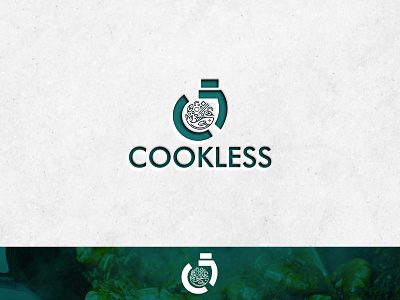 Cookless Logo Design brand identity cook icon logo cook logo cook logo design cooking logo cooking logo design cookless logo cookless logo design creative logo design logo logo design