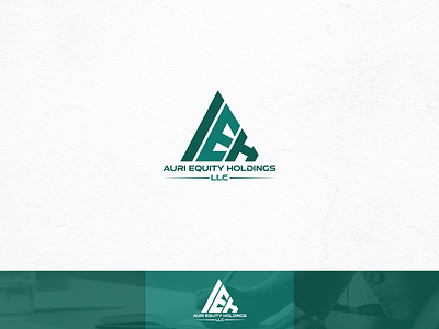 Auri Equity Holdings LLC Logo Design aeh logo brand identity branding branding designer creative logo design graphic design illustration llc logo logo logo design logo design branding ramjan hossain ui