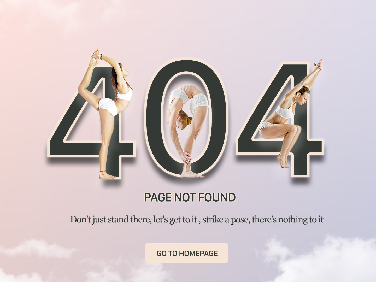 <b>404</b> Yoga pose Page.