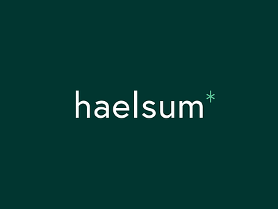 Haelsum brand update ✨