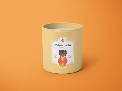 Passion Project ✨ Kokeshi Candles branding branding branding and identity branding concept branding design candle cute cute illustration cute illustrations kawaii kokekshi doll kokeshi label logo design packaging packaging design passion project seasons seasons greetings