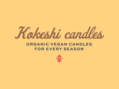 Passion Project ✨ Kokeshi Candles branding branding branding and identity branding concept branding design candle cute cute illustration kawaii kokeshi logo design passion project seventies