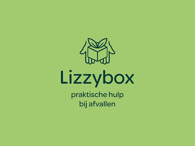 Lizzybox Branding: The Logo brand design branding branding and identity food branding green healthy lizzybox logo logo badges logodesign