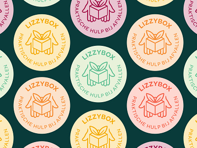 Lizzybox Branding: Logo badge