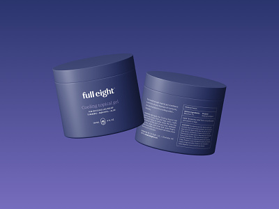 FullEight visual identity: Packaging brand design brand identity branding clean full eight fulleight haelsum logo logodesign packaging packagingdesign purple rls sleep