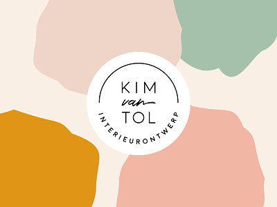Kim van Tol Interior Design: Brand update brand design brand identity branding interior design interior designer logo logo badge logo designer