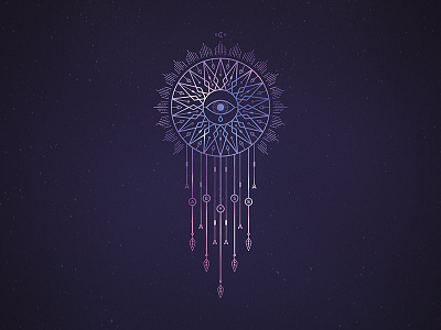 Abyss abyss chelsea wolfe dreamcatcher mandala purple vector