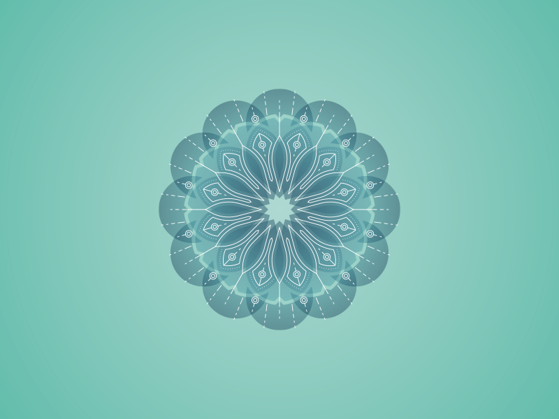Color mandala