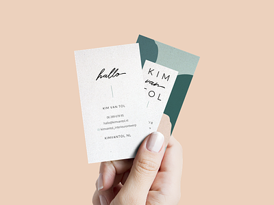 Kim van Tol Interior Design: Business Card