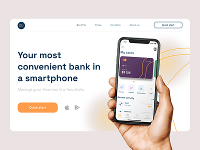 Finance App Design fintech mobile app mobile banking ux