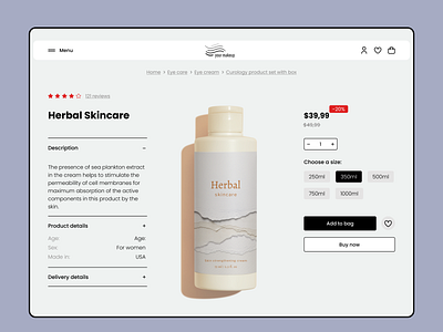 E-commerce Product Page