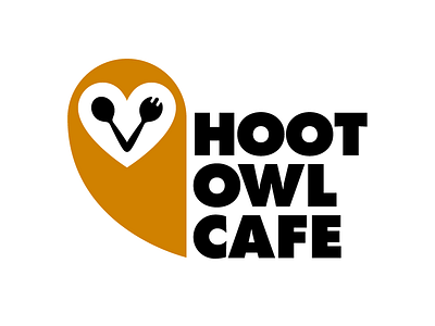 Hoot Owl Cafe cafe fork owl restaurant spoon spork