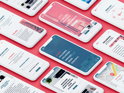 Unilinea web site Ui mobile