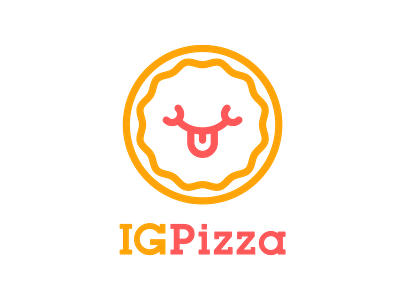 IGPizza - Logo brand brand design brand identity branding branding design design logo logo design logodesign vector