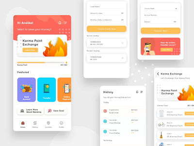 Mobile Banking - Exploration android app banking banking app card design designs exchange finance financial interface ios mobile app mobile apps money onboarding save ui ux