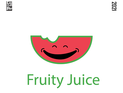 fruity juice Logo branding chracter design icon illustration logo