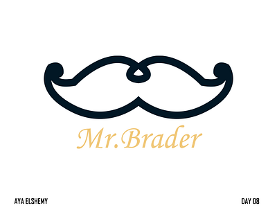 Mr.Brader Logo Design branding design icon logo minimal