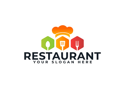 RESTAURANT Logo 5 branding business creative fast food flat logo logo design minimal restaurant unique vector