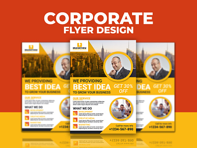 Corporate flyer Design Template