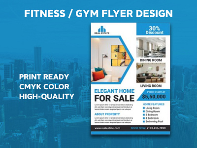 Real Estate Flyer Design Template