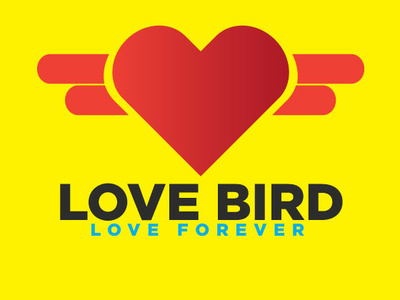 Love Bird Logo identity illustration vector busines card art illustrator photoshop love birds mordern unique branding flat icon business minimal creative design logo logo design graphic design