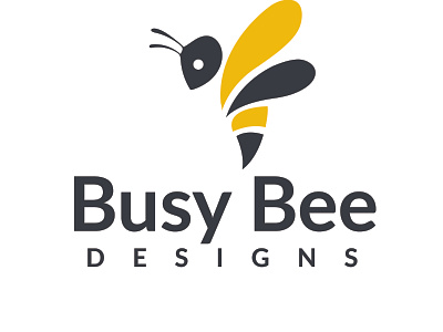 Busy Bee Designs Logo brand branding business company creative design flat graphic design icon identity illustrator logo logo design market market place minimal mordern photoshop unique vector