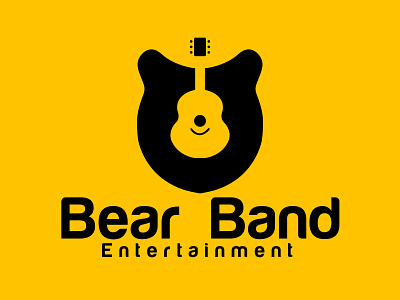 Bear Brand band bear brand branding business company creative design flat icon logo logo design market market place minimal mordern photoshop typography unique vector