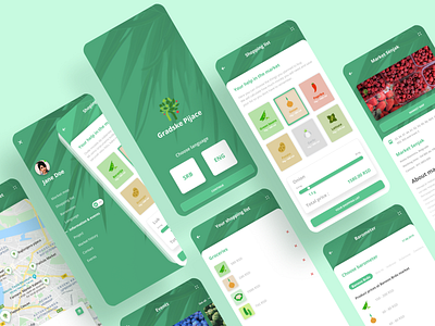 App Design for Gradske Pijace