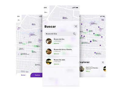 Cultural City Tour app concept design ui ux visual