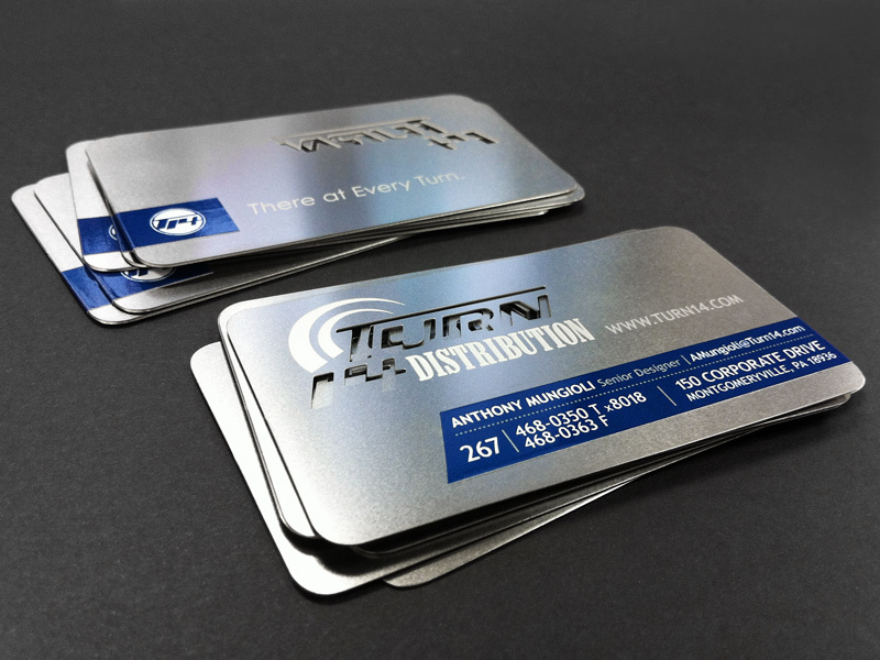 Metal Business Cards business cards metal business cards metal sticker label turn 14