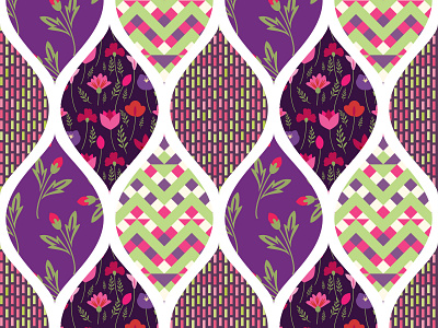 Patchwork decorative design floral floral pattern flower pattern seamless seamless pattern surface design texture