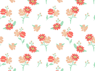 DItsty flowers decorative design floral flower pattern seamless seamless pattern simple surface design texture