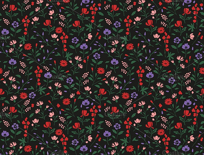Seamless floral pattern design floral flower nature pattern seamless seamless pattern simple surface design texture