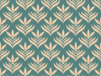 Seamless floral pattern blue decorative design floral flower pattern seamless simple surface design texture