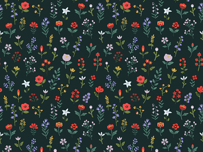 Seamless floral pattern decorative design floral flower pattern seamless seamless pattern simple surface design texture