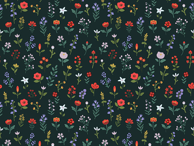 Seamless floral pattern