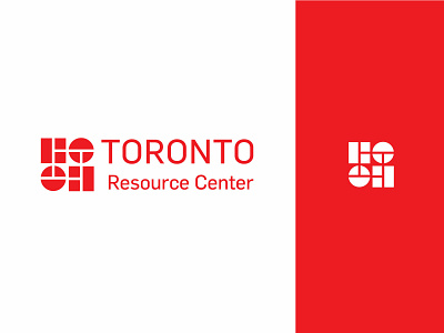 Toronto Resource Center identity logo rebrand