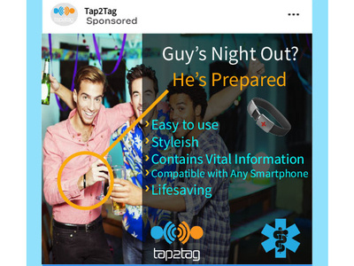 Instagram Advertisement #2 for Tap2Tag