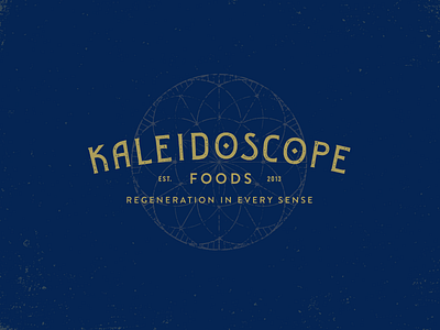 Kaleidoscope Foods alchemic alchemy branding food geometric flower of life health identity kale kale chip kaleidoscope logo mystic