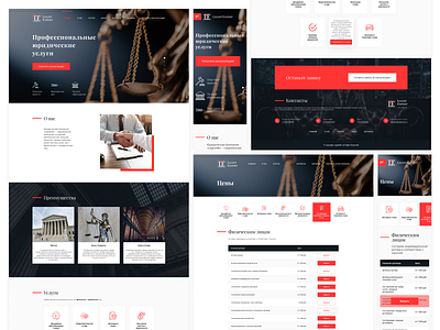 Legist Expert web design ui ux web